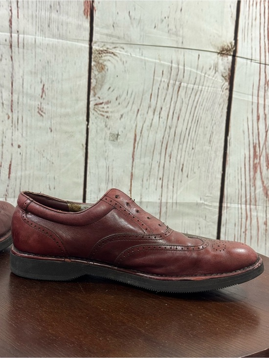 Rockport Leather Vibram soles Wingtip Brogue shoes in burgundy Men’s 10 main image 16